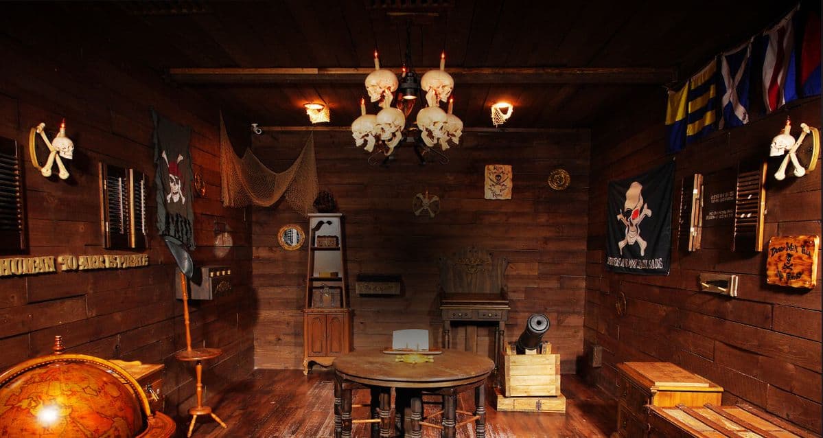Sala pirata de Lock Mystery